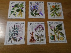 Poland  #  2410-15  MNH  Flowers