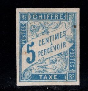 French Colonies Scott J15 Unused imperforate Postage Due stamp