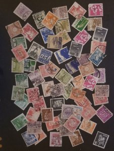 JAPAN  Vintage Stamp Lot Used Collection T1980