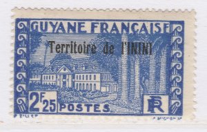 1939-40 French Colony Inini 2.25fr MH* Stamp A22P17F8834-