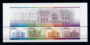 [53076] Belgium Belgien Belgique 2010 Railway stamps Antwerp station MNH Sheet