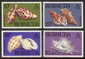 BERMUDA SC# 419-22 VF MNH 1982