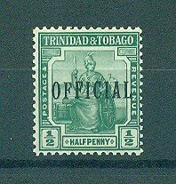 Trinidad & Tobago sc# O2 mh cat value $4.25