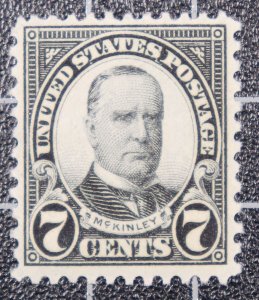 Scott 639 7 Cents McKinley MNH Nice Stamp SCV - $3.20