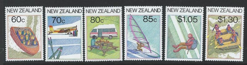 New Zealand   mnh s.c.#  861-866