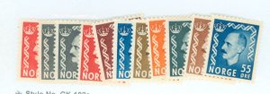 Norway #310-17/322-24 Mint (NH)