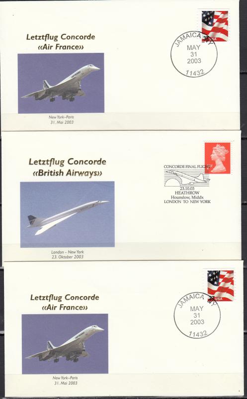 USA -  Four FDC collection lot-2 - (1408)