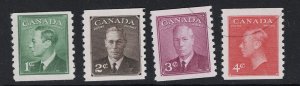 Canada SC# 297 - 300 Mint Very Lightly Hinged - S17151