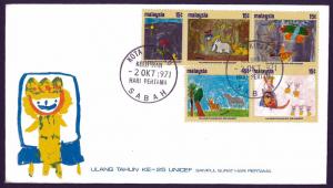 Malaysia 1971 - 25th Anniversary of UNICEF FDC