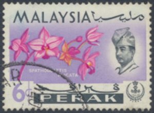 Sabah  Malaysia    SC# 142   Used  Flowers   see details & scans