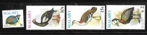 Malawi 1975 Birds Sc 235,238-239,244 MNH A1667