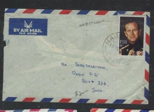 FIJI ISLANDS COVER (PP0305B)  PRINCE PHILIP 6C COVER NABOUWALU TO SUVA 