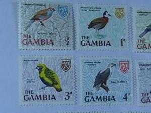 GAMBIA # 215-227-MINT/NEVER HINGED-COMPLETE SET----QEII----1966