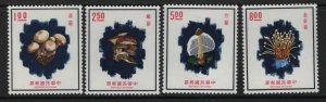 CHINA   1916-1919  MUSHROOMS EDIBLES SET