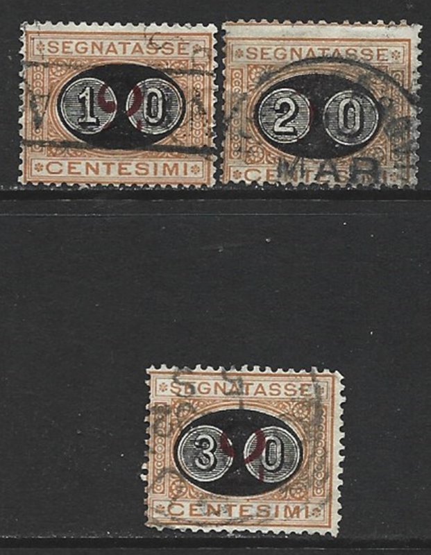 COLLECTION LOT 13819 ITALY #J25-7 1890+ CV+$74