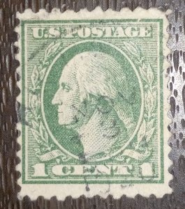 US Scott #498 Used Light Green VF