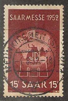 Saar 231, used, 1952, (s98)