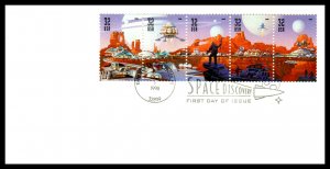 US 3242a Space Discovery Uncacheted U/A FDC