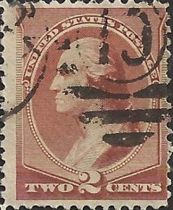 # 210 RED BROWN USED GEORGE WASHINGTON