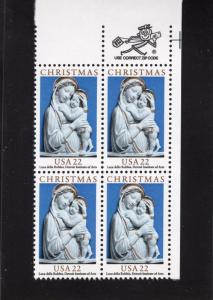 2165 Christmas, MNH UR-ZIP blk/4
