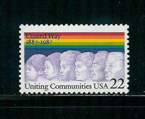 #2275 United Way Single Issue CV$.40