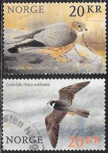 Norway 1811-1812 Used - ‭‭Birds - Falcons