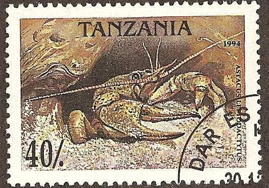 Tanzania 1295 - CTO-NH - Crab