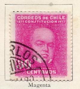 Chile 1931-34 Early Issue Fine Used 30c. 089758