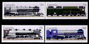 Canada 1119a, 20-1 MNH Trains