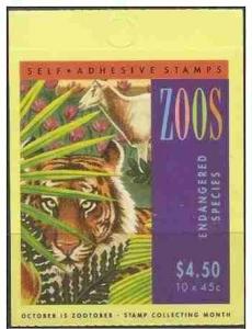 Australia - 1994 Zoos mint booklet 