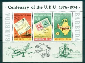 Barbuda 1974 UPU Cent. MS MUH