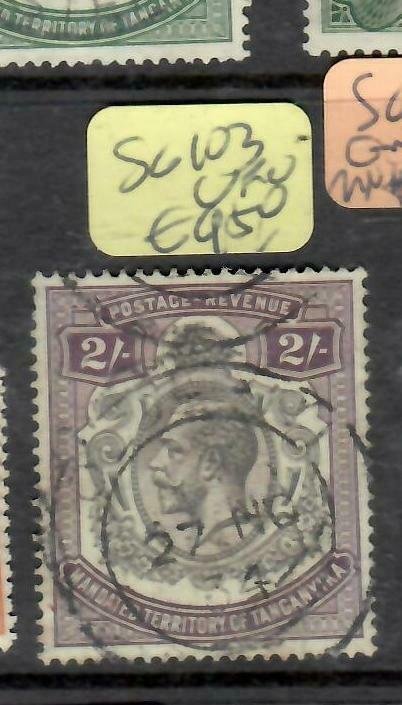 TANGANYIKA  (PP1306B)  KGV  2/-  SG 103 VFU