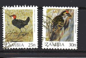 Zambia 377-378 used