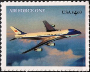 U.S.#4144 Air Force One $4.60 Single, MNH. Priority Mail. Slight ink mark BR