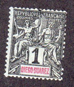Diego-Suarez 38 - Mint-NH - Navigation and Commerce ($1.50)