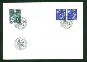 Sweden. FDC 1981  Night And Day.  Engraver Z. Jakus