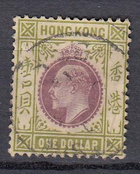 Hong Kong - 1903 KEVII $1 Sc# 81 (285)