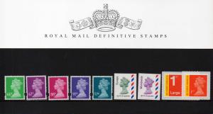 GREAT BRITAIN 2010 Machin Definitives Presentation Pack