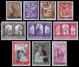 Vatican City Scott 423 // 445 (1966) Mint NG F-VF B