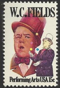 # 1803 MINT NEVER HINGED W.C. FIELDS