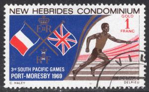 NEW HEBRIDES-BRITISH SCOTT 134