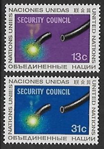 United Nations - N.Y. # 285-286 - Security Council - MNH.....{AL29}