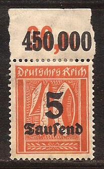 Germany  #  242  Mint  numeral  single