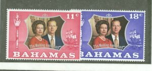 Bahamas #344-345  Single (Complete Set)