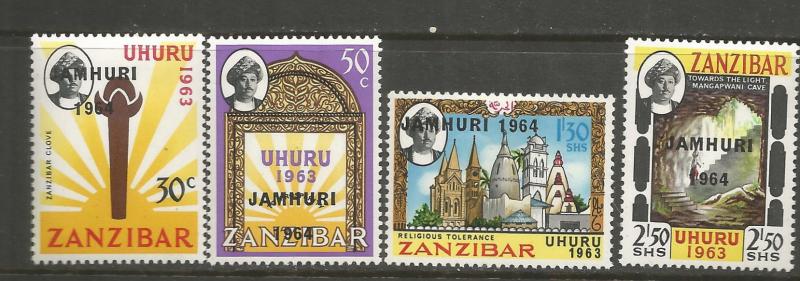 ZANZIBAR, 301-304, H, JAMHURI