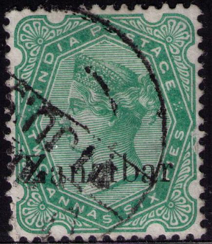 Zanzibar # 7  Used  VF CDS  Cat $ 5.50