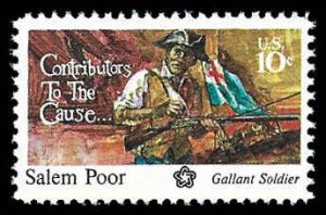 PCBstamps   US #1560 10c Salem Poor, MNH, (13)