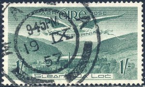 Ireland 1949 Sc C5 Cashel Rock Angel Airmail Stamp Used