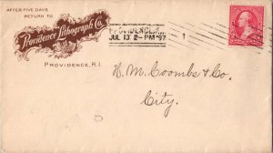 United States Rhode Island Providence, R.I. 1897 Barry Machine Type H2(1)  Br...