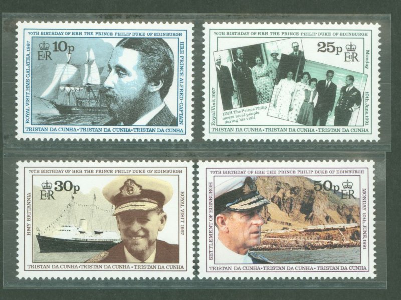 Tristan da Cunha #496-99 Mint (NH) Single (Complete Set) (Royalty)